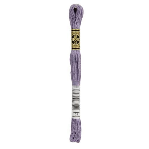 DMC 117MC Mouliné 6-draads splijtzijde borduurgaren 8m | Kleur 28