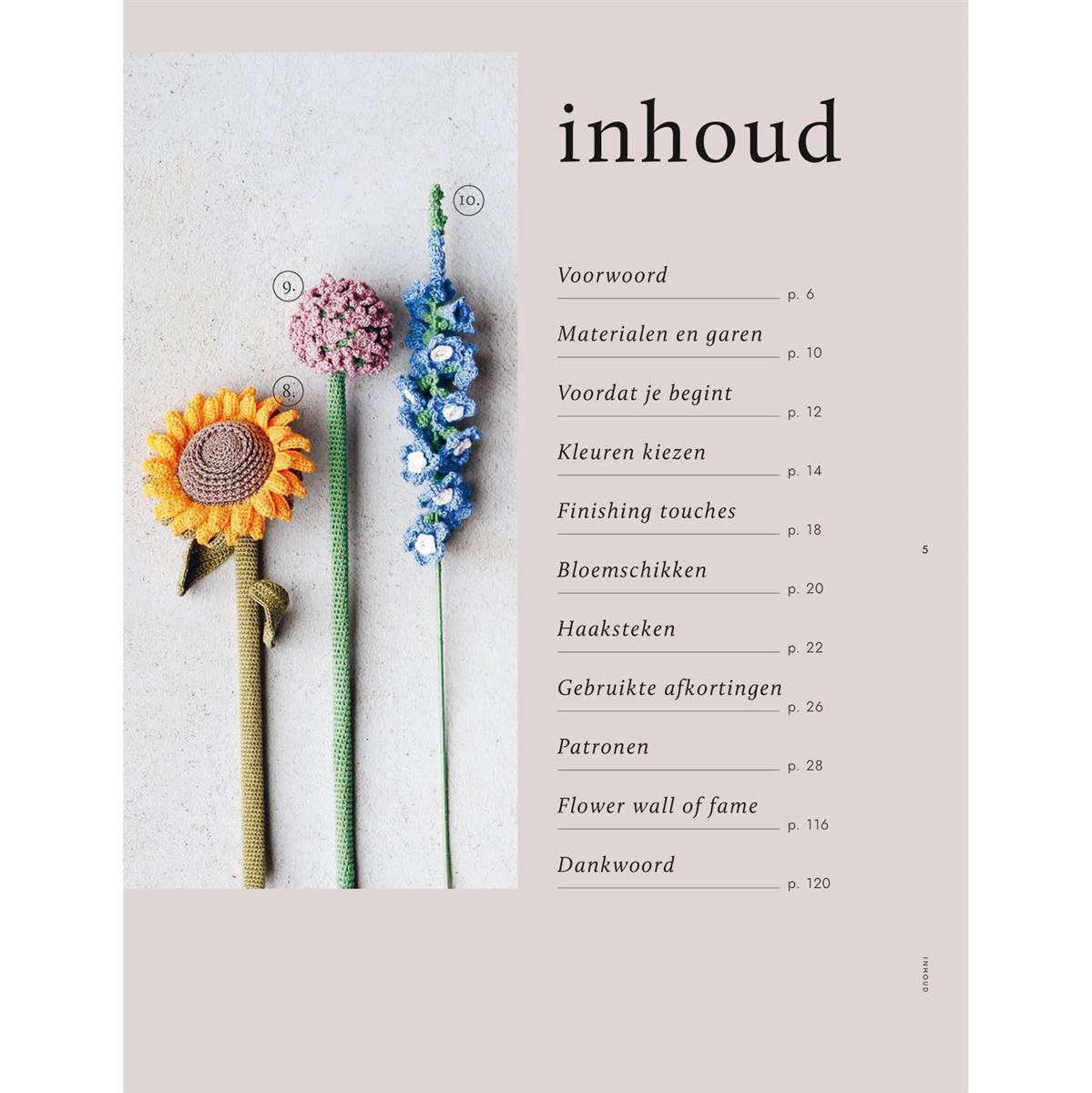 Bloemen haken á la Sascha | Sascha Blase van Wagtendonk