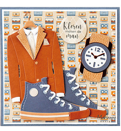 Marianne Design cardstock - Hi Handsome! PK9209