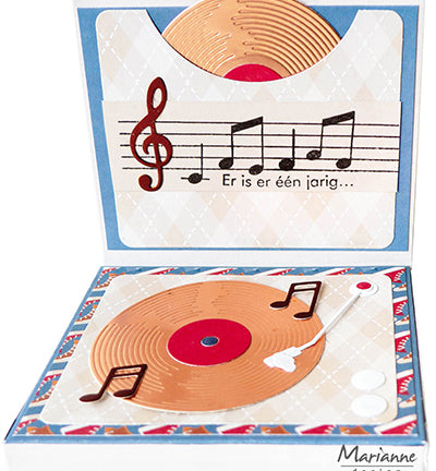 Marianne Design Creatables - Punch die XL - Music CR1694
