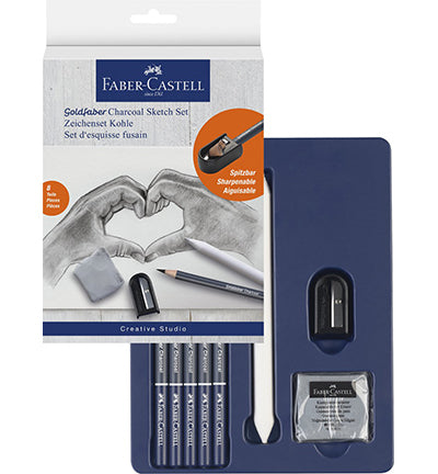 Faber Castell Goldfaber Charcoal Sketch set