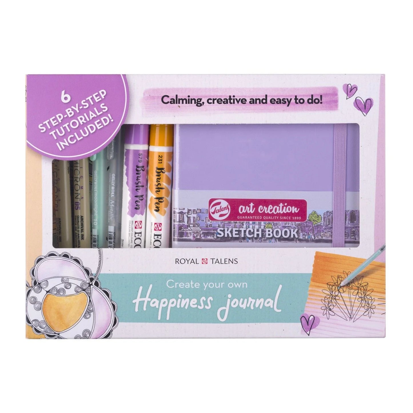 Talens | Happiness Journal Set