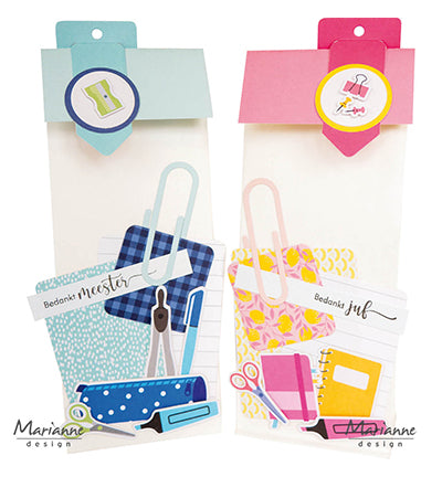 Marianne Design die-cuts - School days VK9629