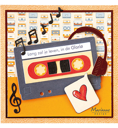 Marianne Design Creatables - Punch die XL - Music CR1694