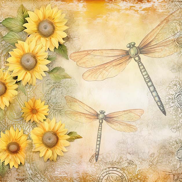 Paperpack - Berrie's Beauties - Blooming sun