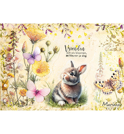 Marianne Design FB2503 - Art Journaling set - by Fairybells
