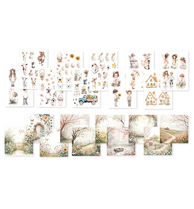 Dutch Doobadoo Collage Happy Spring