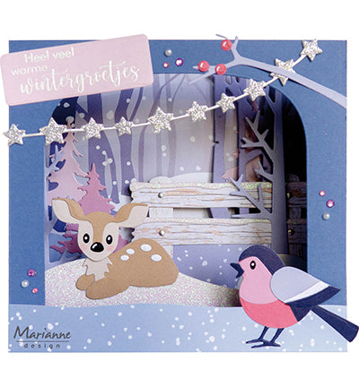 Marianne Design Craftable - Box Card small (CR1637)