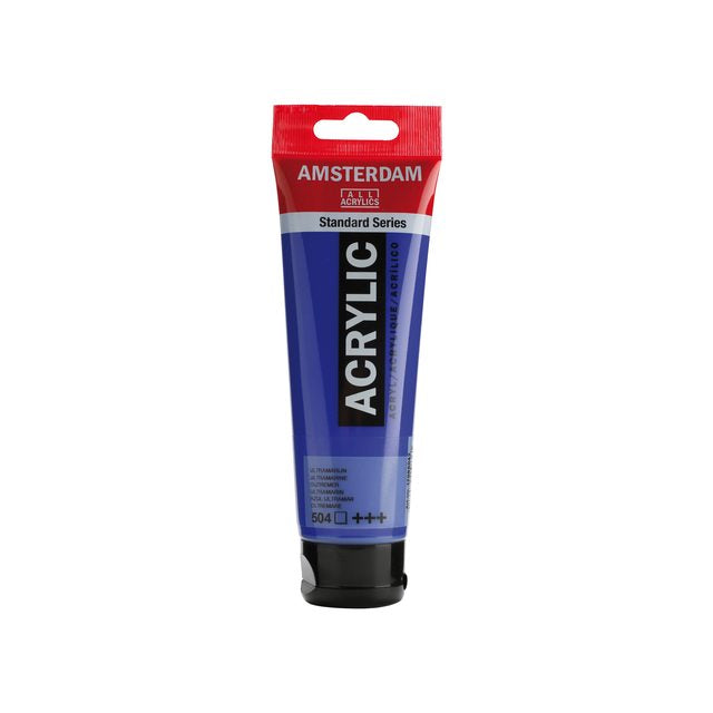 Amsterdam Acrylverf 120ml 504 Ultramarijn