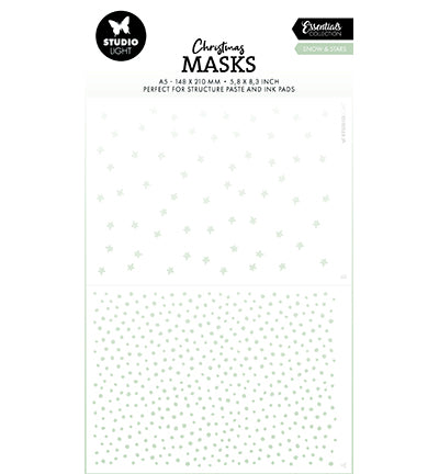SL Essentials Collection Masks | Snow & stars no.290