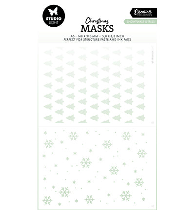 SL Essentials Collection Masks | Snowflakes & trees no.291