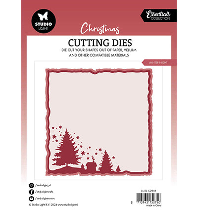 SL Essentials Collection Cutting Dies | Winter night nr.848