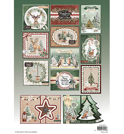 SL Card making Paperpad Festive Forest Essentials nr.13