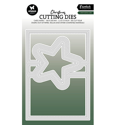 SL Cutting Dies Star folding card Essentials nr.839