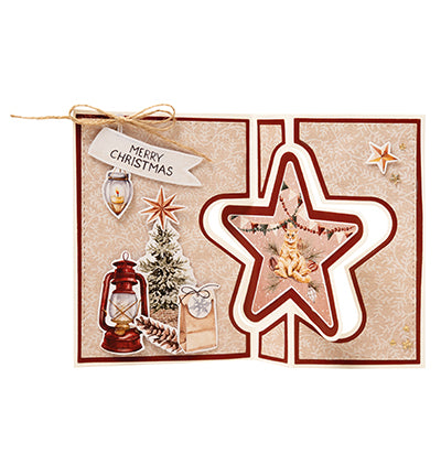 SL Cutting Dies Star folding card Essentials nr.839