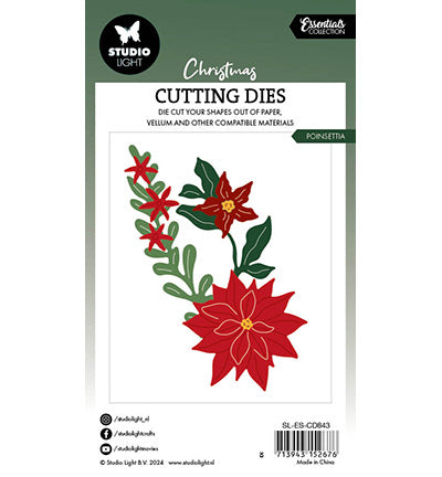 SL Cutting dies Poinsettia Essentials nr.843