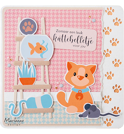 Marianne Design Craftables Paw trail CR1687