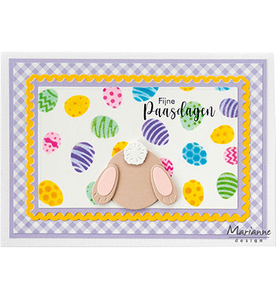Marianne Design Mask stencil 2 layer Easter eggs PS8182