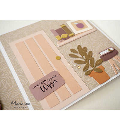 Marianne Design Paperpad Earth tones - Shimmer A5 PK9206