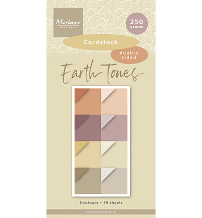 Marianne Design Paperpad Earth tones - Cardstock PK9205