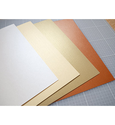 Marianne Design Paperpad Earth tones - Shimmer A5 PK9206
