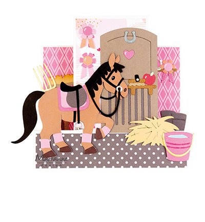 Marianne Design Craftables Farm tools by Marleen CR1693
