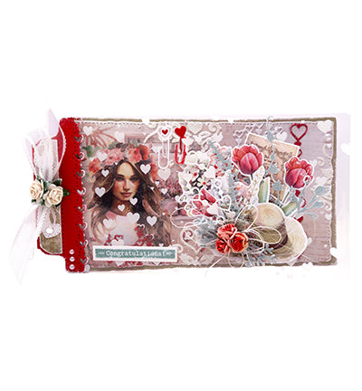 Studiolight JMA - Paper Pad Double-sided Scrapbooking Sending You Love nr.288