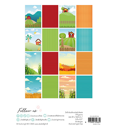Paper Pad On the Farm Friendz nr.308