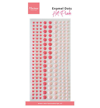 Marianne Design Enamel dots - Duotone Hot Pink PL4539