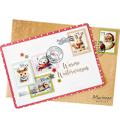 Marianne Design Craftables - Postcard CR1698
