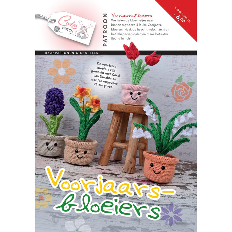CuteDutch patroonboekje: Voorjaarsbloeiers