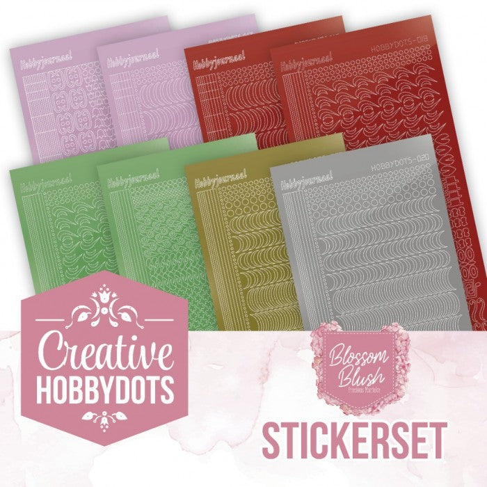 Creative Hobbydots stickerset 055 Blossom Blush