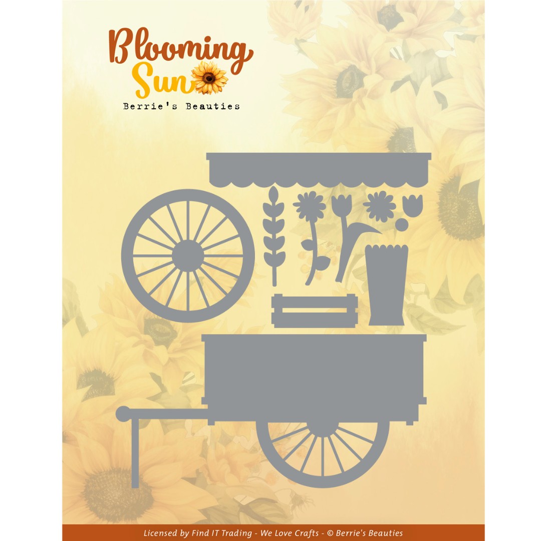 Dies - Berries Beauties - Blooming sun - Sunny Market Cart