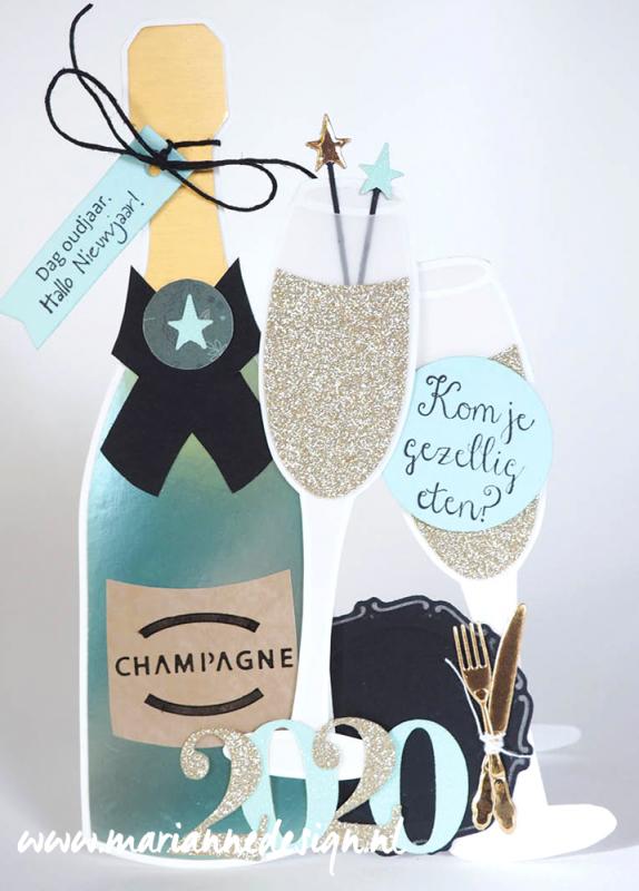 MD Soft glitter paper Platinum CA3144