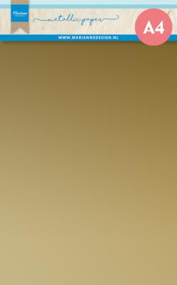 MD Metallic paper Gold A4 CA3171