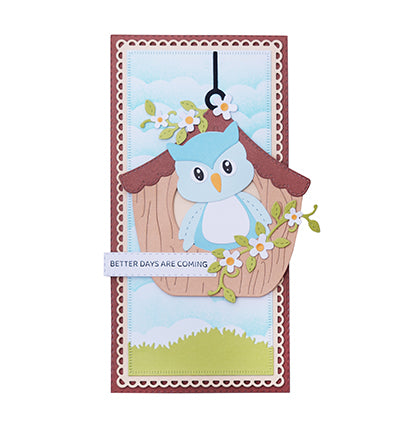 StudioLight Creative Craftlab | Cutting dies Accessoires birdhouse Friendz nr.897