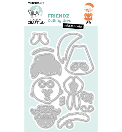 CCL-FR-CD878 - Misses Santa Friendz nr.878