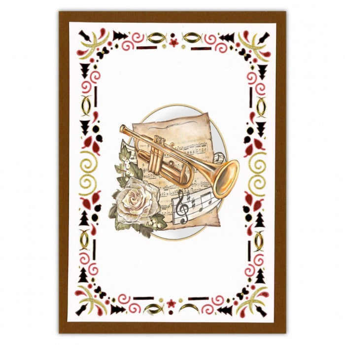 Creative Hobbydots 54 - Frosted Gold Christmas