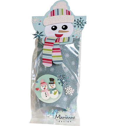 MD Collectables | Bagtopper Snowman by Marleen COL1557