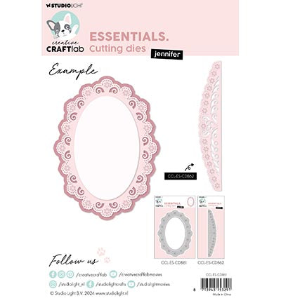 SL Creative Craftlab Cutting Die Jennifer Essentials nr.861