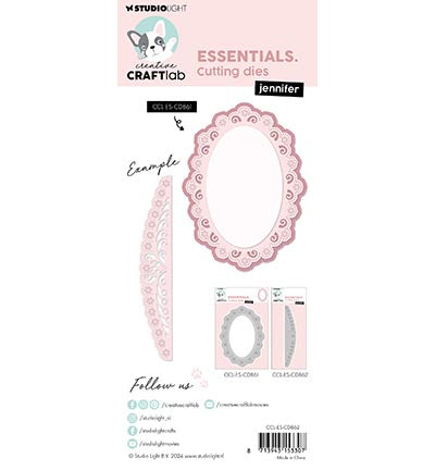 SL Creative Craftlab Cutting Die Jennifer Essentials nr.862