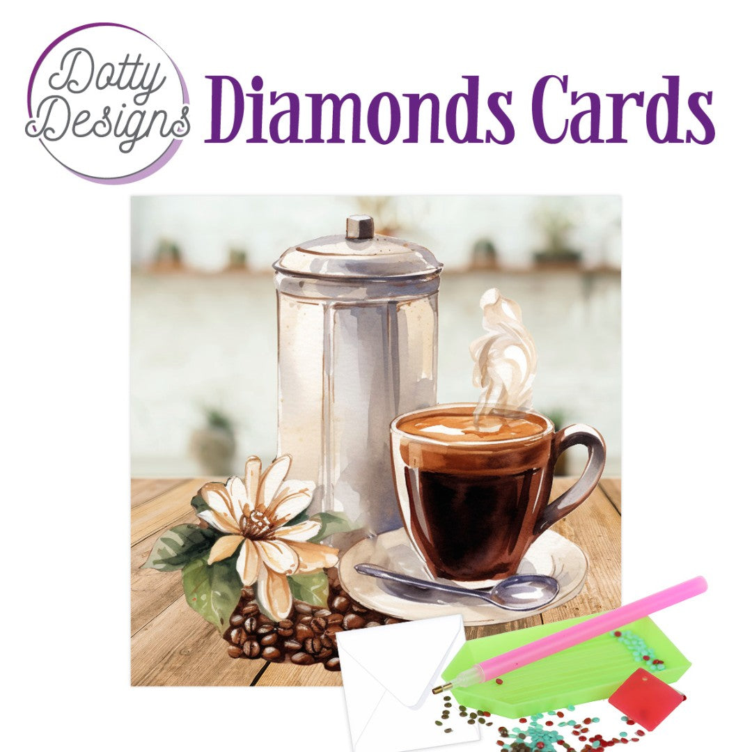 Dotty Designs Diamond Cards - Coffee Moments 1