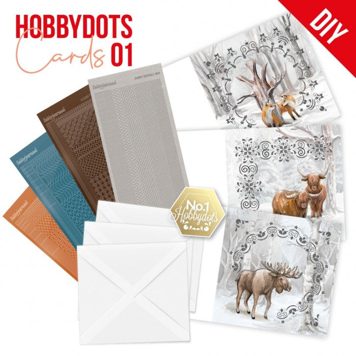 Dot and Do Cards 01 - Sturdy Winter