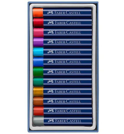 Faber Castell olie pastels metallic | 12-delig