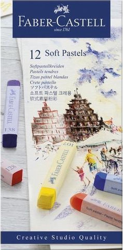Faber Castell soft pastels | 12-delig