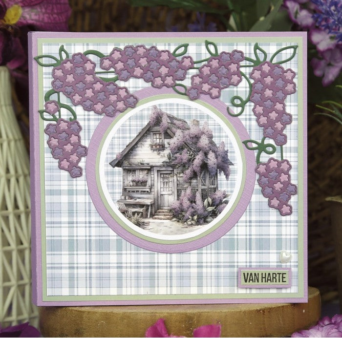 3D Push Out - Berries Beauties - Lovely Lilacs - Lovely Houses