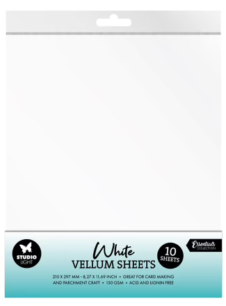 SL Vellum Sheets 150grs. White Essentials nr.04