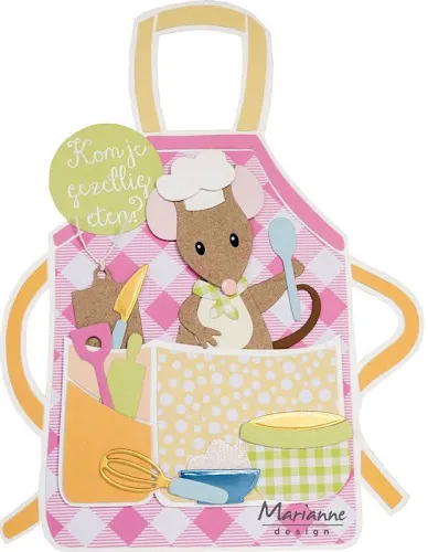 MD Craft Stencil Apron by Marleen PS8085