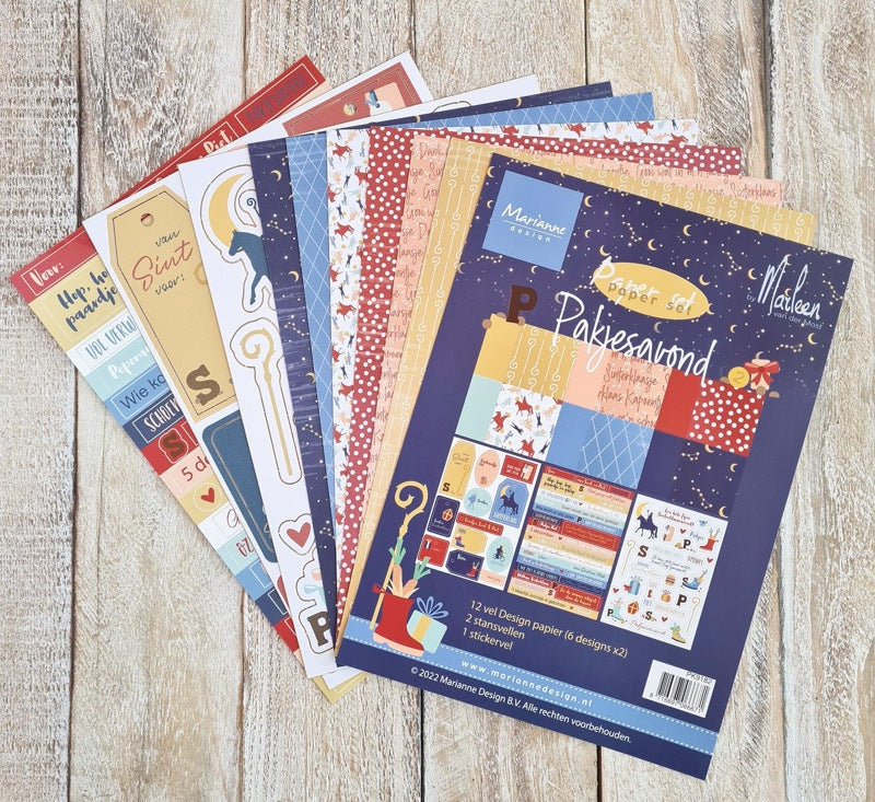 MD Paperset Pakjesavond by Marleen PK9182