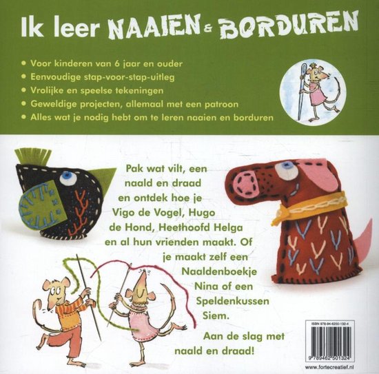 Ik leer naaien en borduren - Lucinda Guy en François Hall